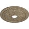 Ekena Millwork Warsaw Ceiling Medallion (Canopies up to 3 1/2"), 18"OD x 3 1/2"ID x 1 3/8"P, Gobi Desert Crackle CM18WAGDC - alternate 3